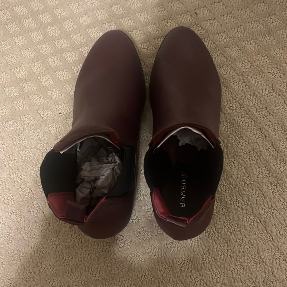 Bamboo Purple Boots